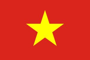 vietnam, flag, national flag